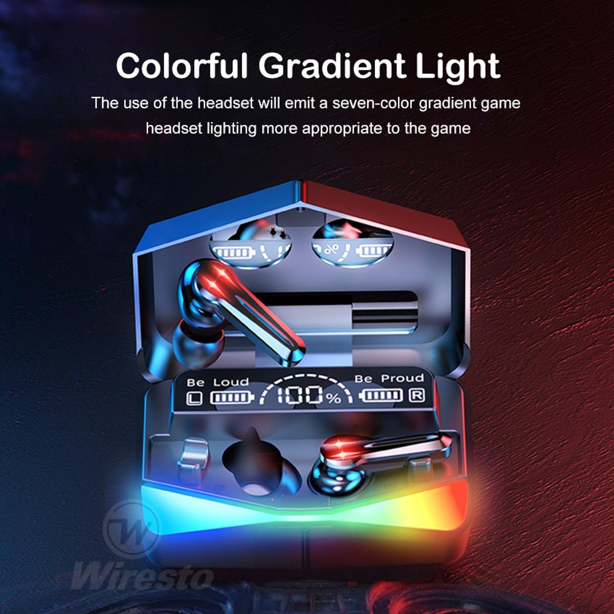 M28 TWS Gaming Wireless Earbuds