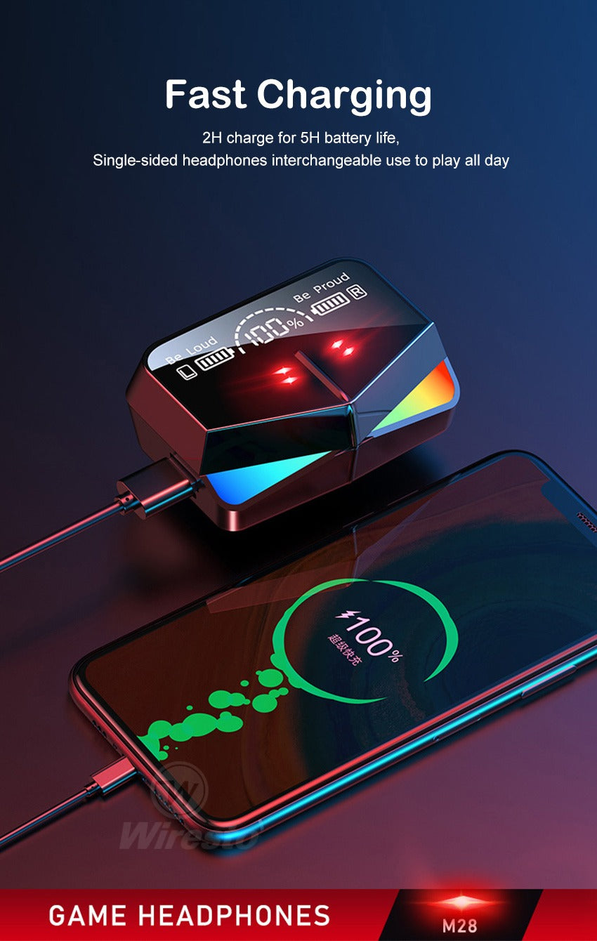 TWS Gaming Earbuds with Microphone