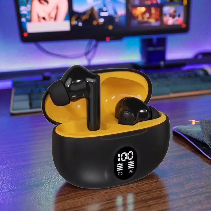 TWS Wireless Earbuds with LED Display